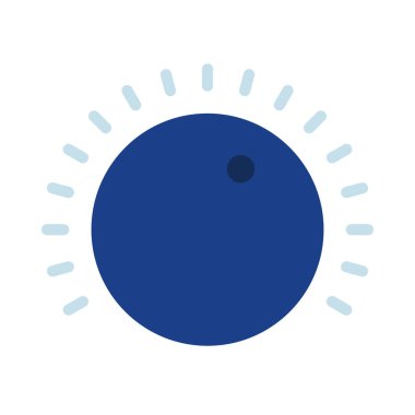 Ses Denetimi Düz Simge, Vektör Çizimi 