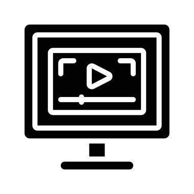 Çevrimiçi Öğretim Ağı vektör illüstrasyonu