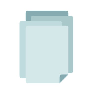 Kağıt Sayfalar simge vektör illüstrasyon tasarımı