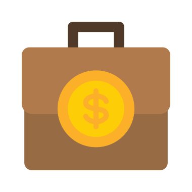 Yatırım Portföyü simgesi, vektör illüstrasyonu 