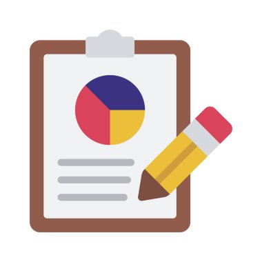 Veri Panosu Web simgesi vektör çizimi