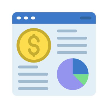  Simge vektör illüstrasyon tasarımı rapor ediliyor