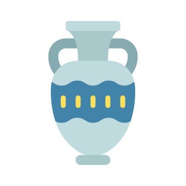 vazo simgesi vektör illüstrasyon tasarımı 