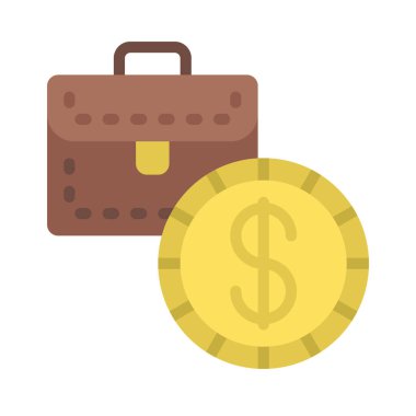 İş Değeri web simgesi vektör çizimi