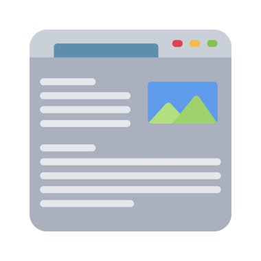 Günlük simgesi vektör illüstrasyon tasarımı