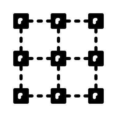 Mimari simgesi basit vektör illüstrasyonu 