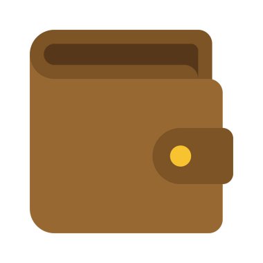 cüzdan simgesi, vektör illüstrasyon tasarımı 