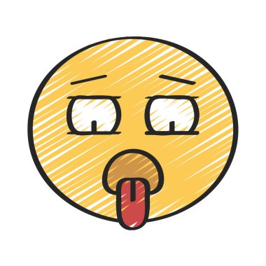 Eskimiş web simgesi vektör illüstrasyonu