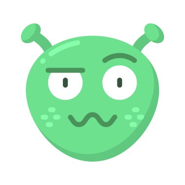 Sersemletici simge düz simge, vektör illüstrasyonu 