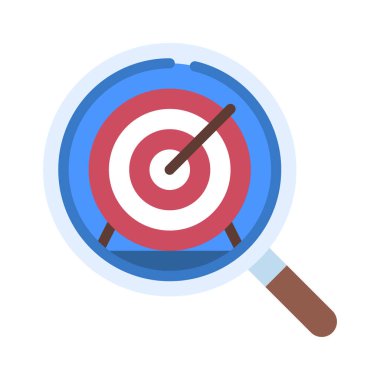 Hedefleri gözden geçir izole edilmiş simge