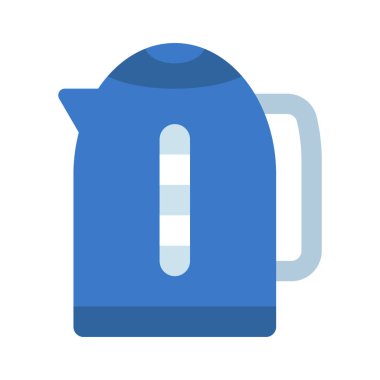 Kettle ağ simgesi vektör illüstrasyonu