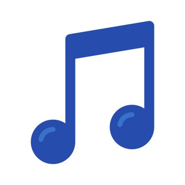 Music Note Semiquaver ikon vektör çizimi 