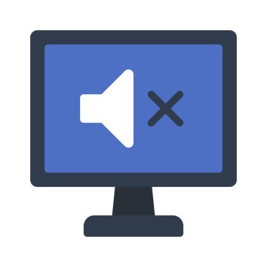 Ses simgesi vektör illüstrasyon tasarımı