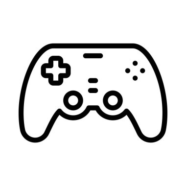 Oyun denetleyici simgesi, anahat stili