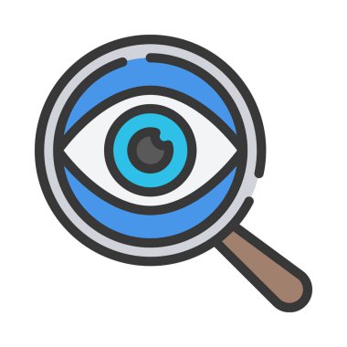 İç görü simgesi vektör illüstrasyon tasarımı