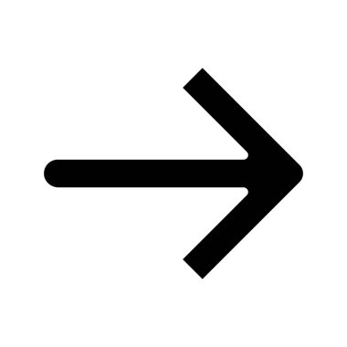 Keskin ve Yuvarlak Ok simgesi