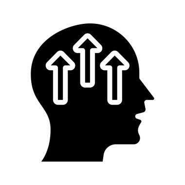 Zihinsel Geliştirmeler simge vektör illüstrasyon tasarımı