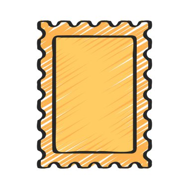 posta pulu kutsal kişilerin resmi, vektör çizim