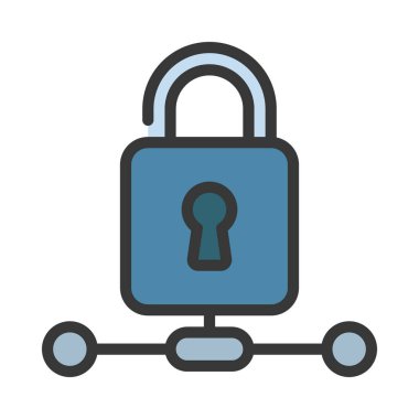 ağ simgesi, vektör illüstrasyonu basit tasarım