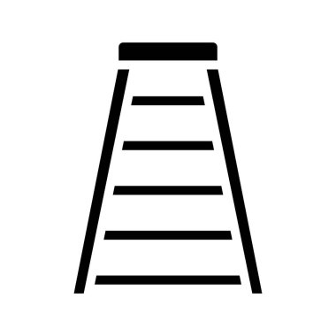 merdiven ağ ikonu vektör illüstrasyonu