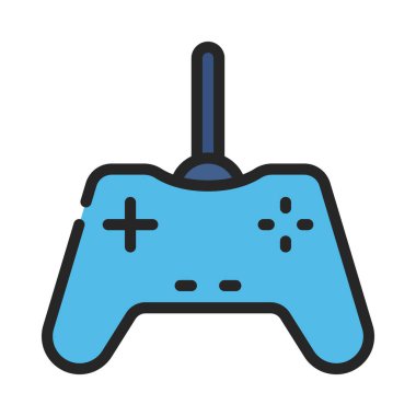 Oyun denetleyici simgesi, anahat stili