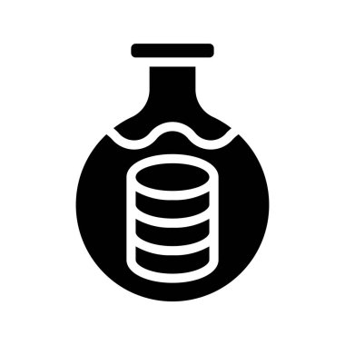 Veri Test simgesi, vektör illüstrasyonu   
