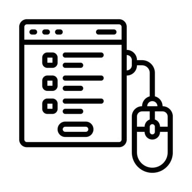 Çevrimiçi Olay Kayıt simgesi vektör illüstrasyon tasarımı