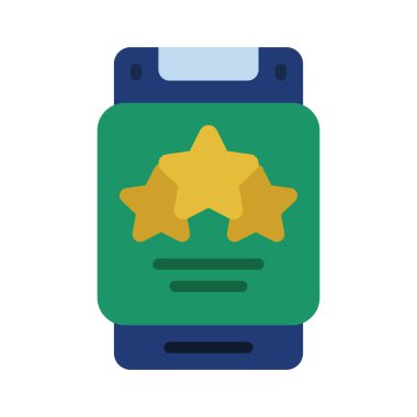 Mobil Uygulama Simgesi, vektör illüstrasyonuName 