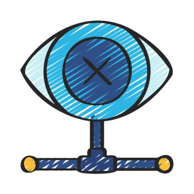 sunucu web simgesi vektör illüstrasyonu