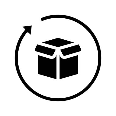 Ürün Güncelleme simgesi, vektör illüstrasyonu