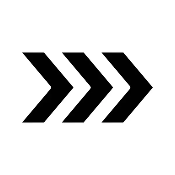 Split Sharp Arrows Ikona Izolowane Białym Tle Wektor — Wektor stockowy