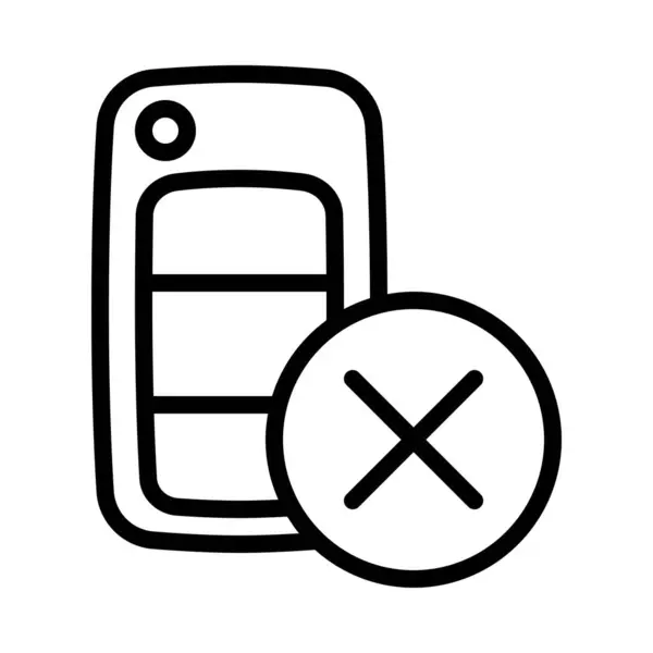 Icono Del Coche Vector Ilustración Diseño Simple — Vector de stock