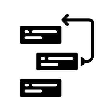 Ürün Önceliği Hareketi ikon vektör illüstrasyon tasarımı