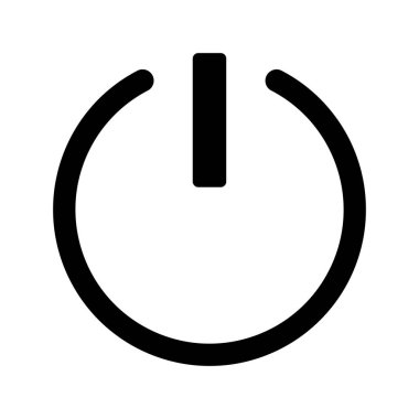 Güç İşareti vektör çizimi 