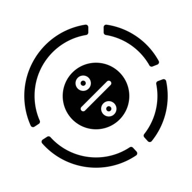 Kırık Çember Turtasının vektör çizimi