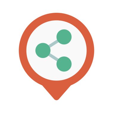 Web simge vektör çizim paylaşmak                       