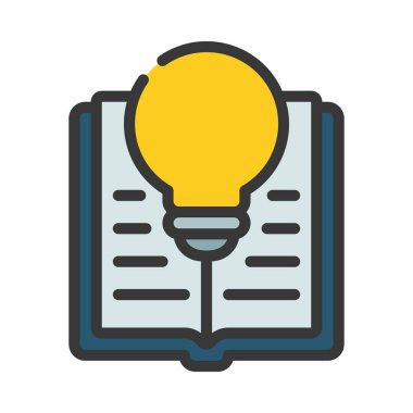 Bilgi web simgesi vektör illüstrasyonu