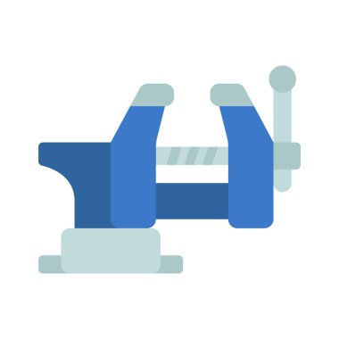 Yardımcı düz simge, vektör illüstrasyonu 