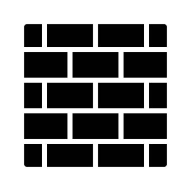 Brick Wall web simgesi vektör illüstrasyonuName