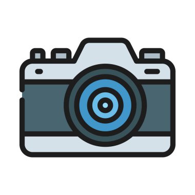 Kamera web simge vektör çizim