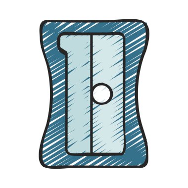 Keskinleştirici ağ simgesi, vektör illüstrasyonu       