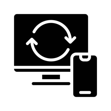 Aygıt İyileştirme simgesi vektör illüstrasyon tasarımı