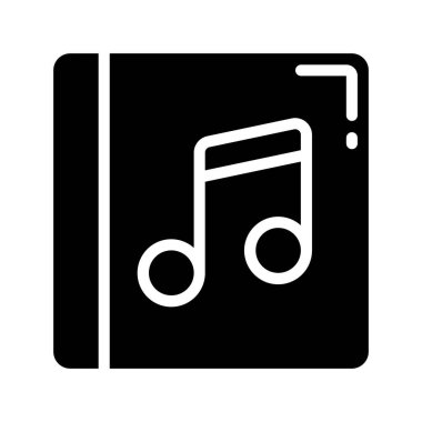 Müzik kavramı simge vektör çizim