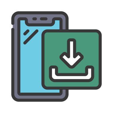 Simge vektör illüstrasyon tasarımı indir 