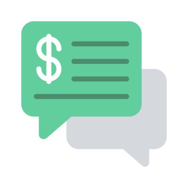 Financial Advice icon, vector illustration  