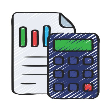 gagalı hesap makinesi, renkli tasarım