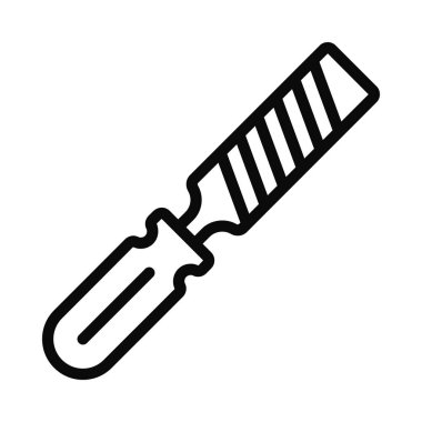 El Dosyası Aracı izole edilmiş simge, vektör 