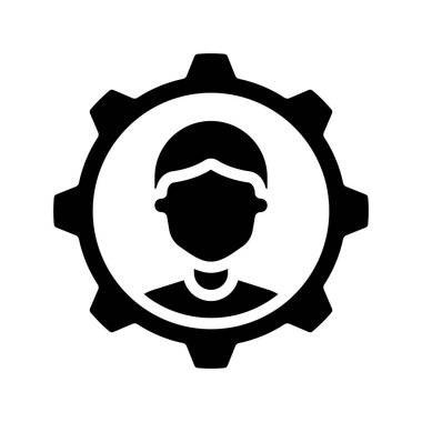 Kullanıcı Yönetimi simgesi vektör illüstrasyonu     