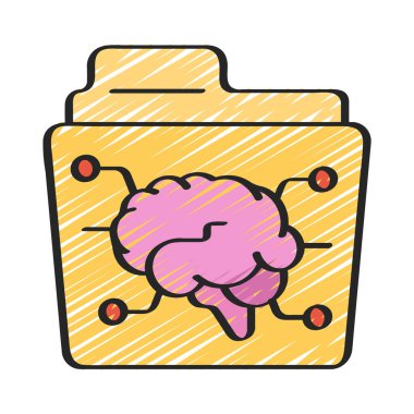 Akıllı Dizin simgesi, vektör illüstrasyonu 