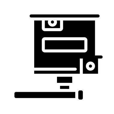 hız kamerası vektör illüstrasyon tasarımı 